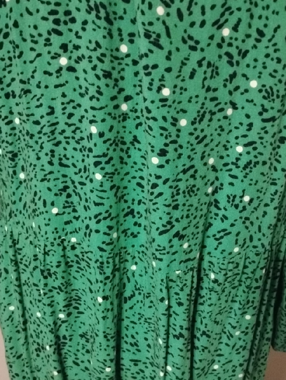 Who What Wear -Green Printed Dress- Size XXL - Picture 16 of 16